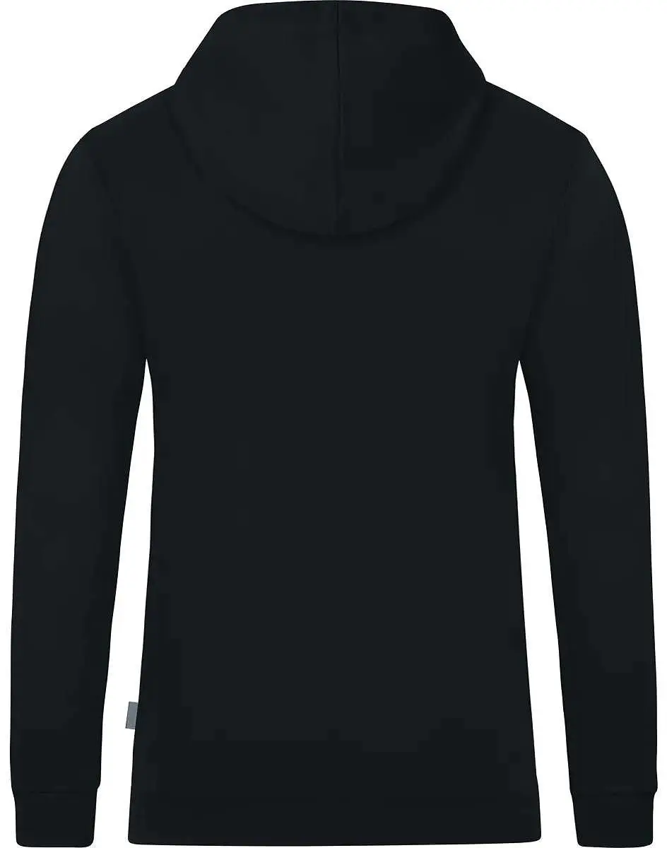 JAKO Organic Sweater Met Kap Heren - Zwart S