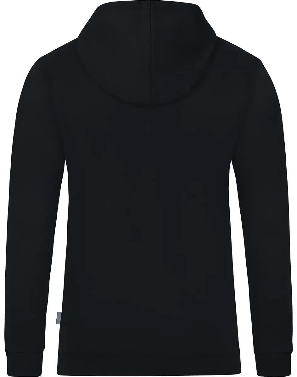 JAKO Organic Sweater Met Kap Heren - Zwart S