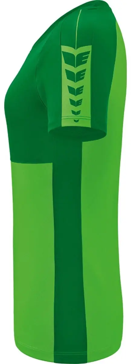 Erima Six Wings T-Shirt Dames - Smaragd Groen