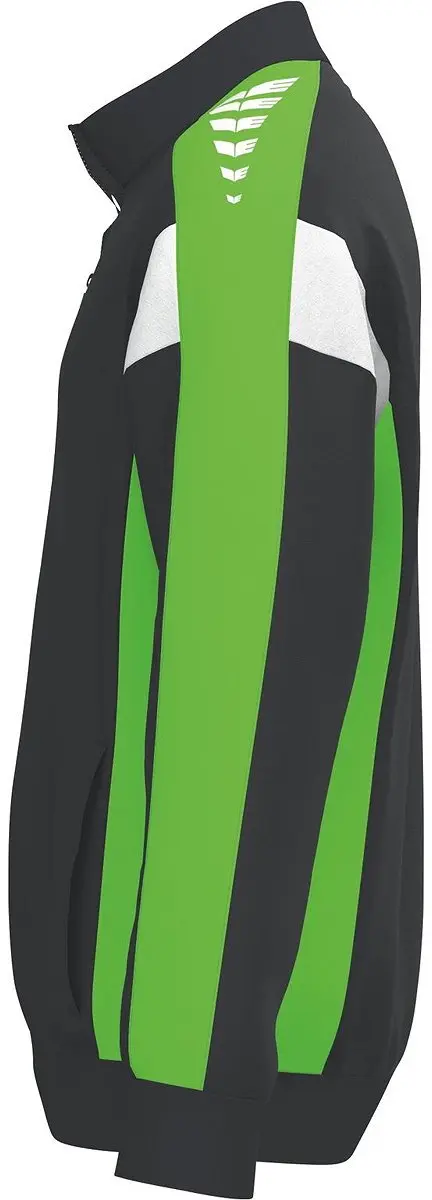 Erima Celebrate 125 Trainingsjack Heren - Zwart/Green Gecko M