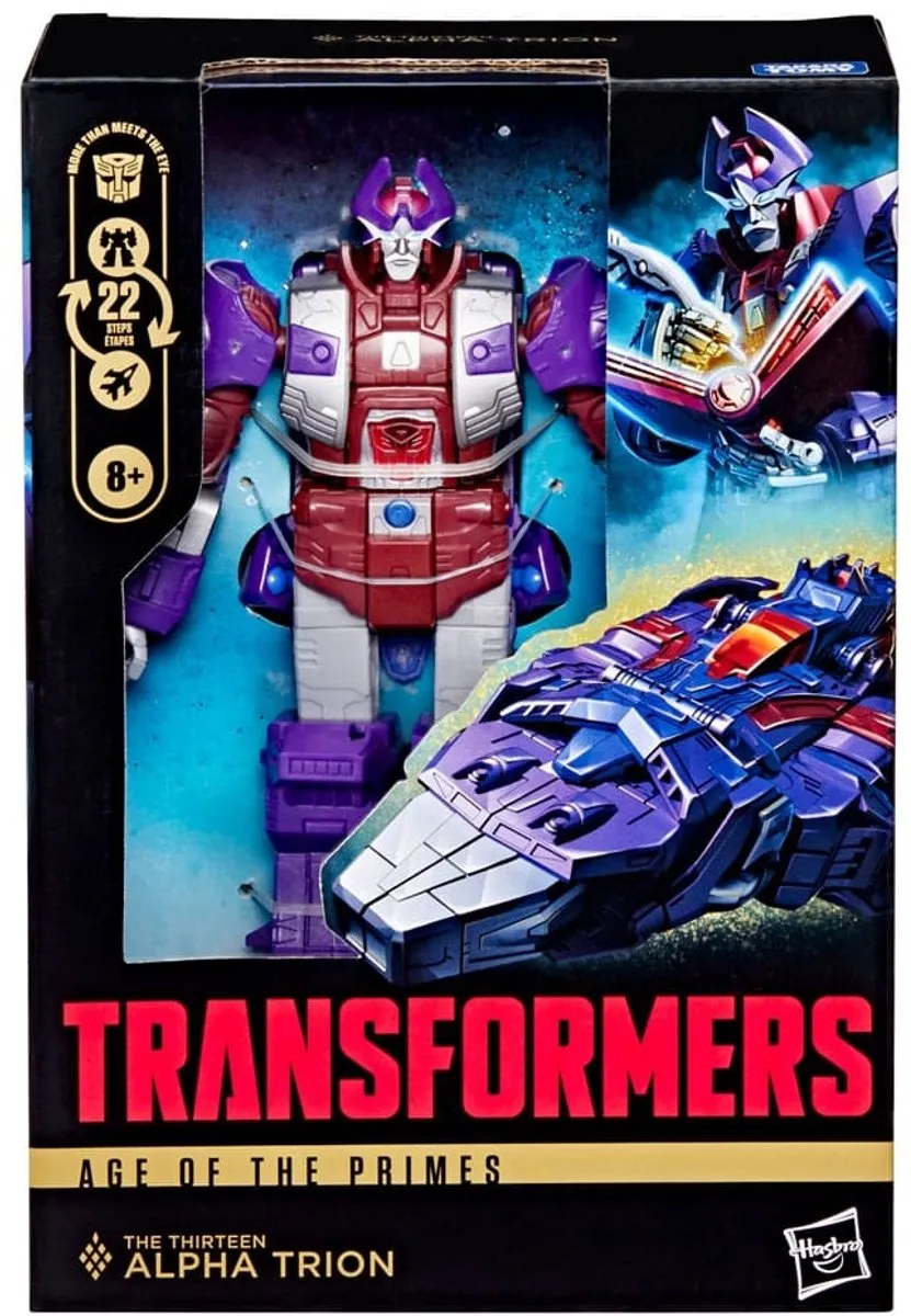 Hasbro Transformers Age of the Primes Voyager Class Alpha Trion HASG1020 - Action Figuur - Multi