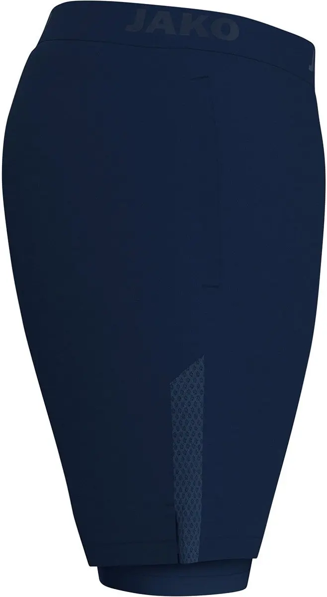 Jako Power 2-in-1 Short Dames 40 - Marine