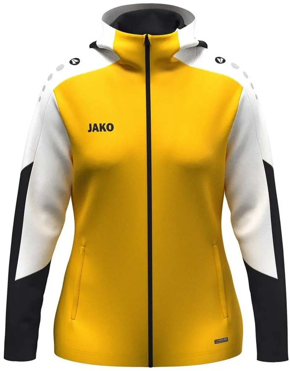 Jako Dynamic Jas Dames - Geel/Wit/Zwart M - afbeelding 6 van 6