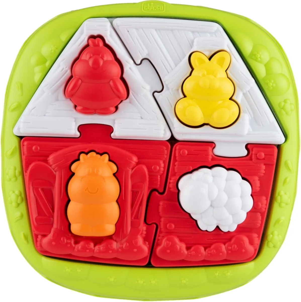 Chicco 2-in-1 Huispuzzel - 8 Stuks - Multi