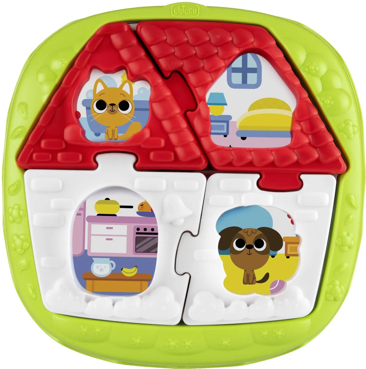 Chicco 2-in-1 Huispuzzel - 8 Stuks - Multi