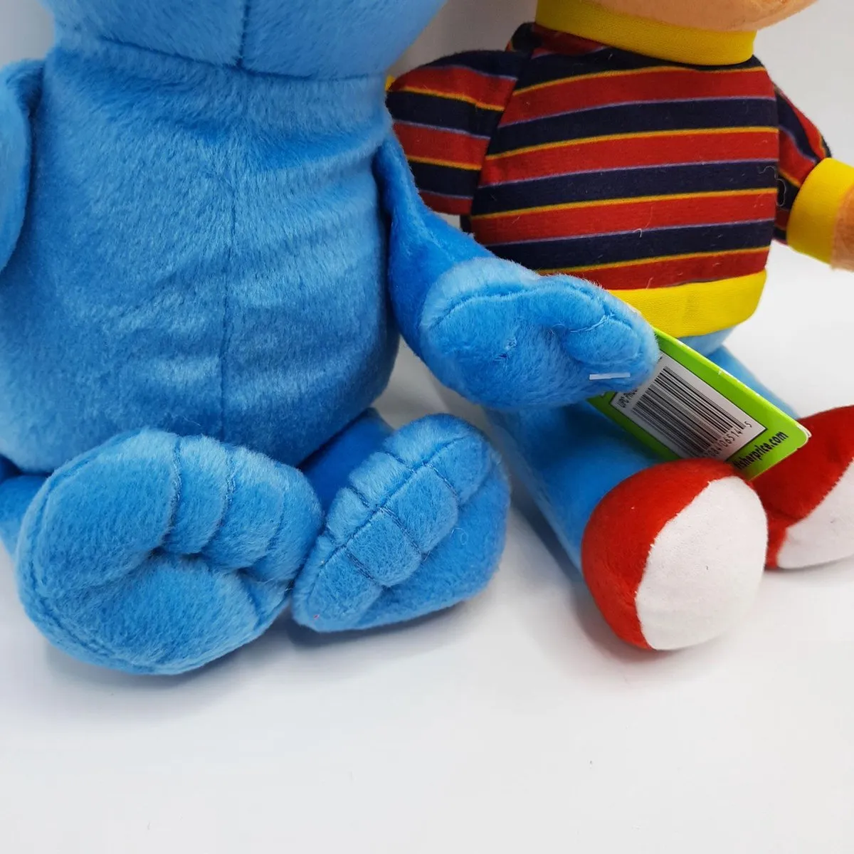 Fisher Price Sesamstraat Knuffelset Ernie & Koekiemonster - 27/30 cm