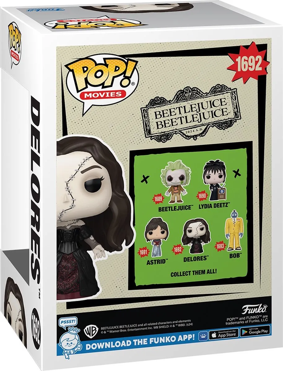 Funko Pop! Movies Beetlejuice Delores #1692 - Multi