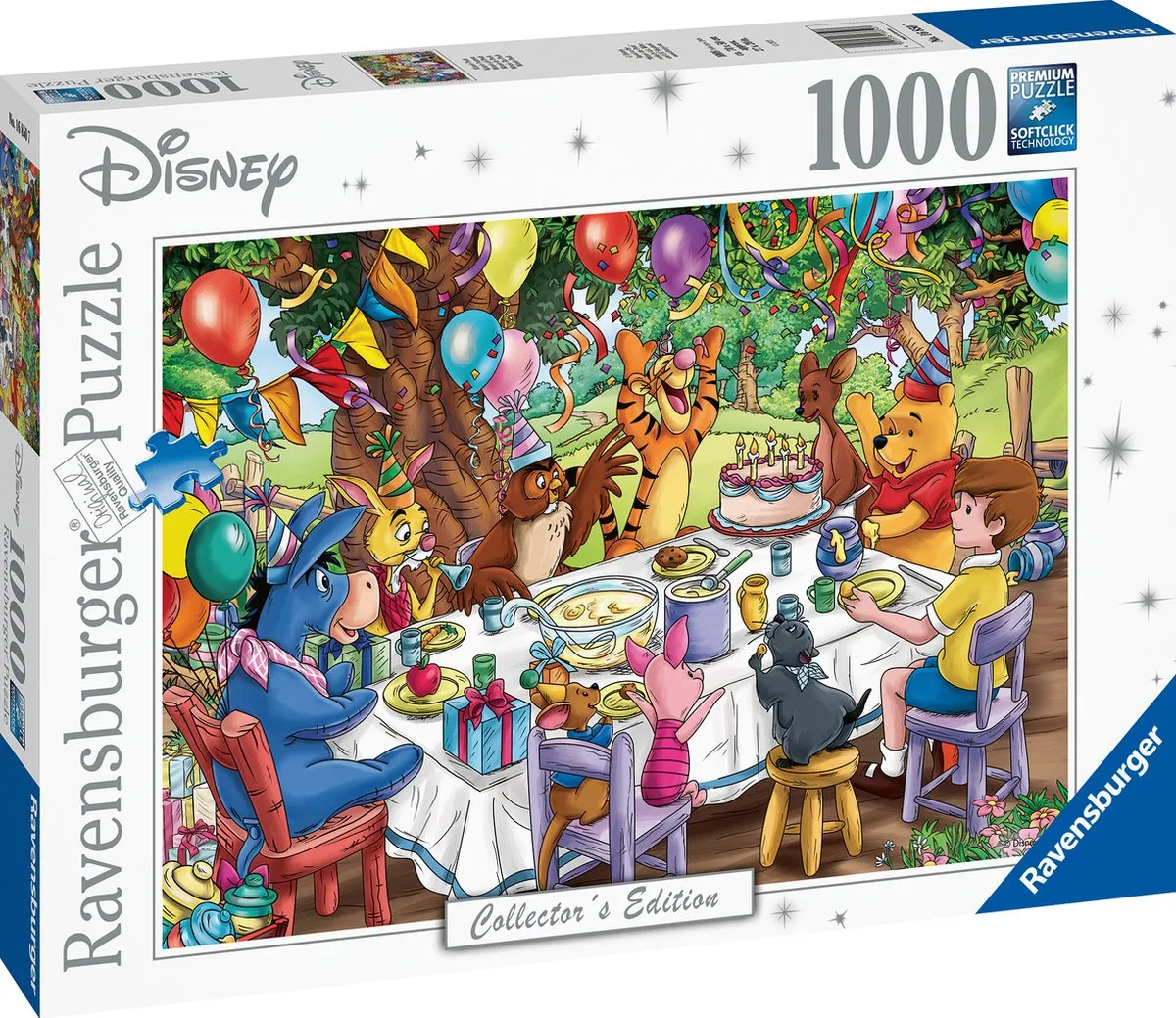 Ravensburger Disney Winnie de Poeh Legpuzzel 1000 Stuks - Multicolor