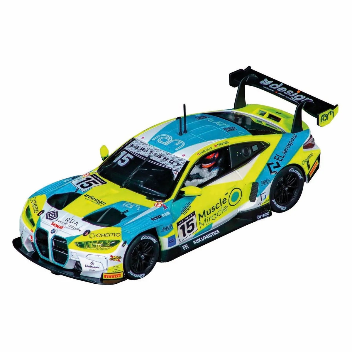 Carrera Racebaan Digital 132 BMW M4 GT3 Pole Position - 5,7m - Multi