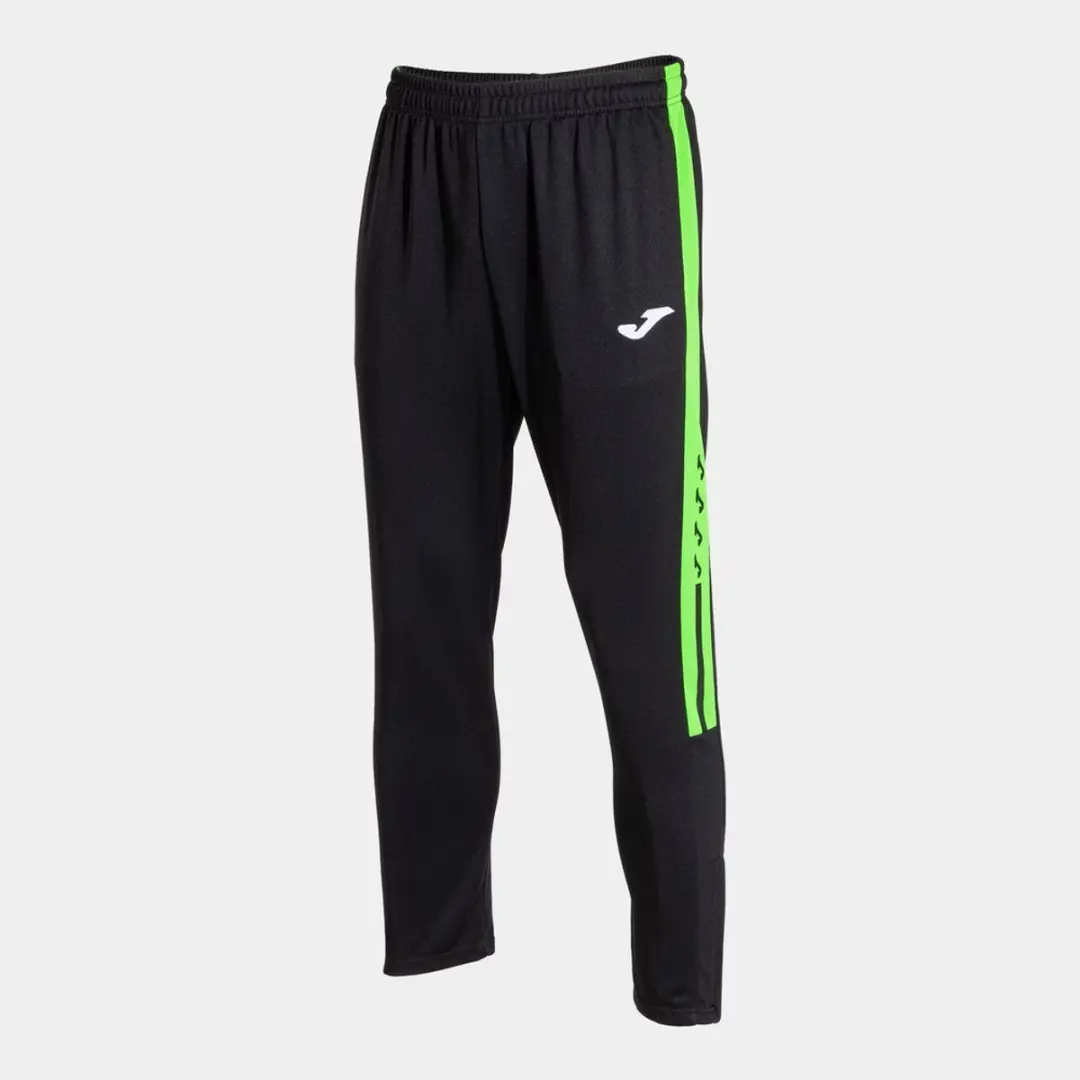 Joma Olimpiada Broek S - Zwart/Fluo Groen - afbeelding 4 van 6