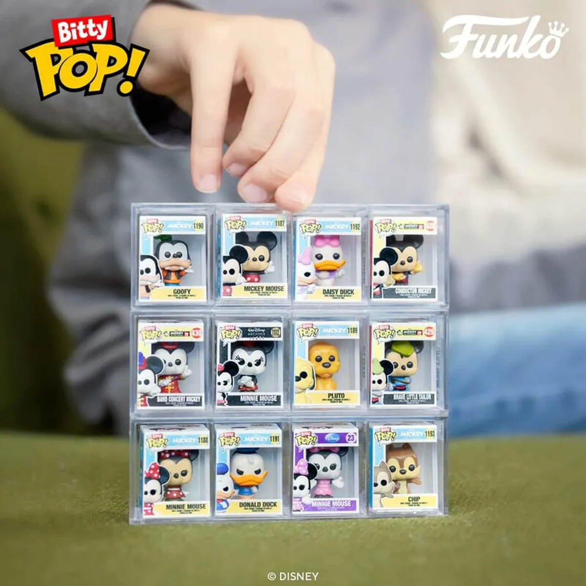 Funko Bitty Pop! Disney Classics 4 Pack - Mickey Minnie Pluto - 2cm
