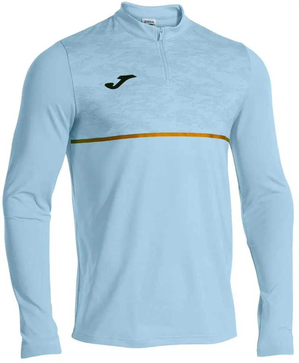 Joma Record Iii Sweatshirt Met Halve Rits Blauw L Man