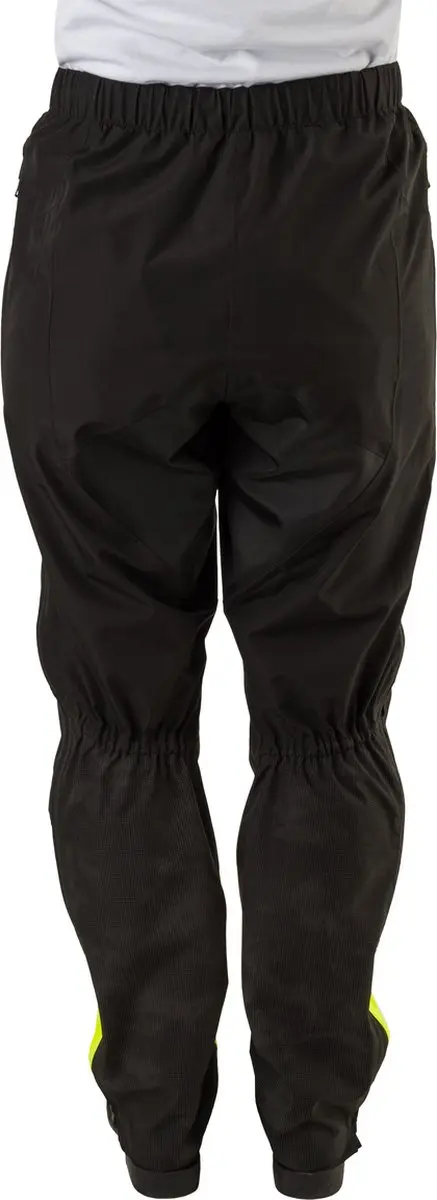 AGU Tech Commuter Regenbroek Dames - Poray 10.000 Hi-vis - Zwart S