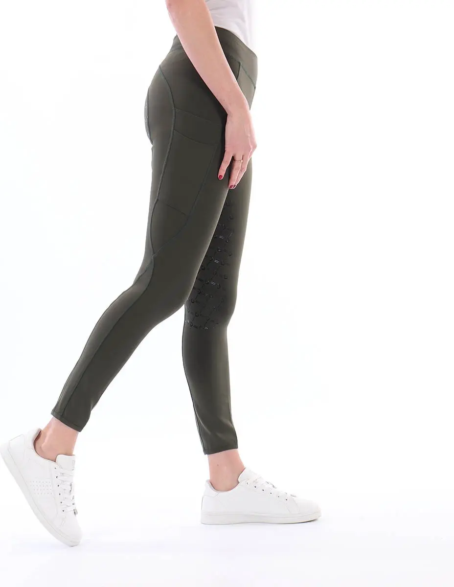 Epplejeck Ejphebe Full Grip Paardrijlegging 164 - Donkergroen