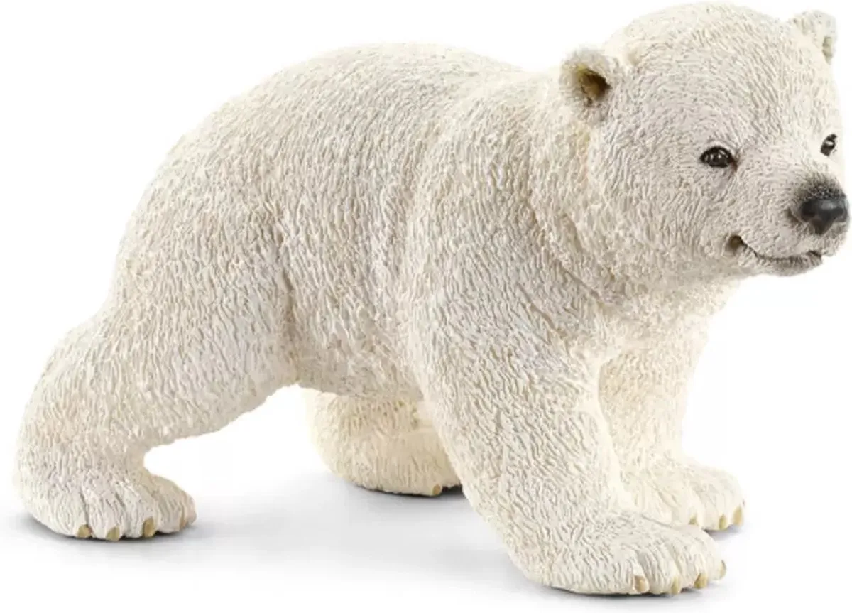 Schleich IJsbeerjong Speelfiguur 14708 - Wit