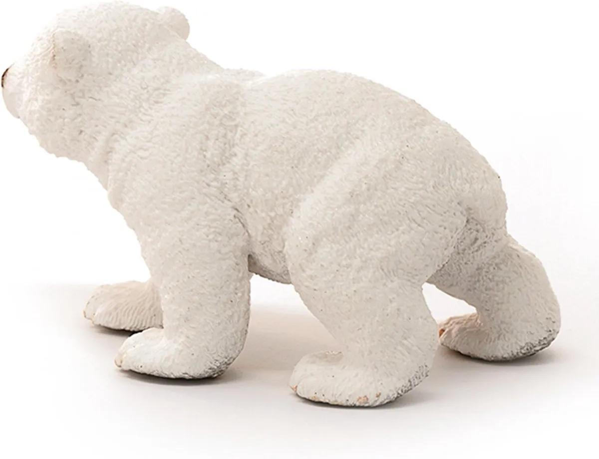 Schleich IJsbeerjong Speelfiguur 14708 - Wit