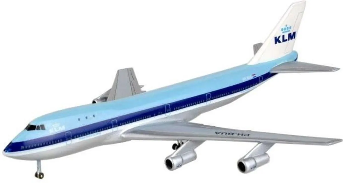 Revell Boeing 747-200 Jumbo Jet Modelbouwpakket 1:450 - 22 Onderdelen