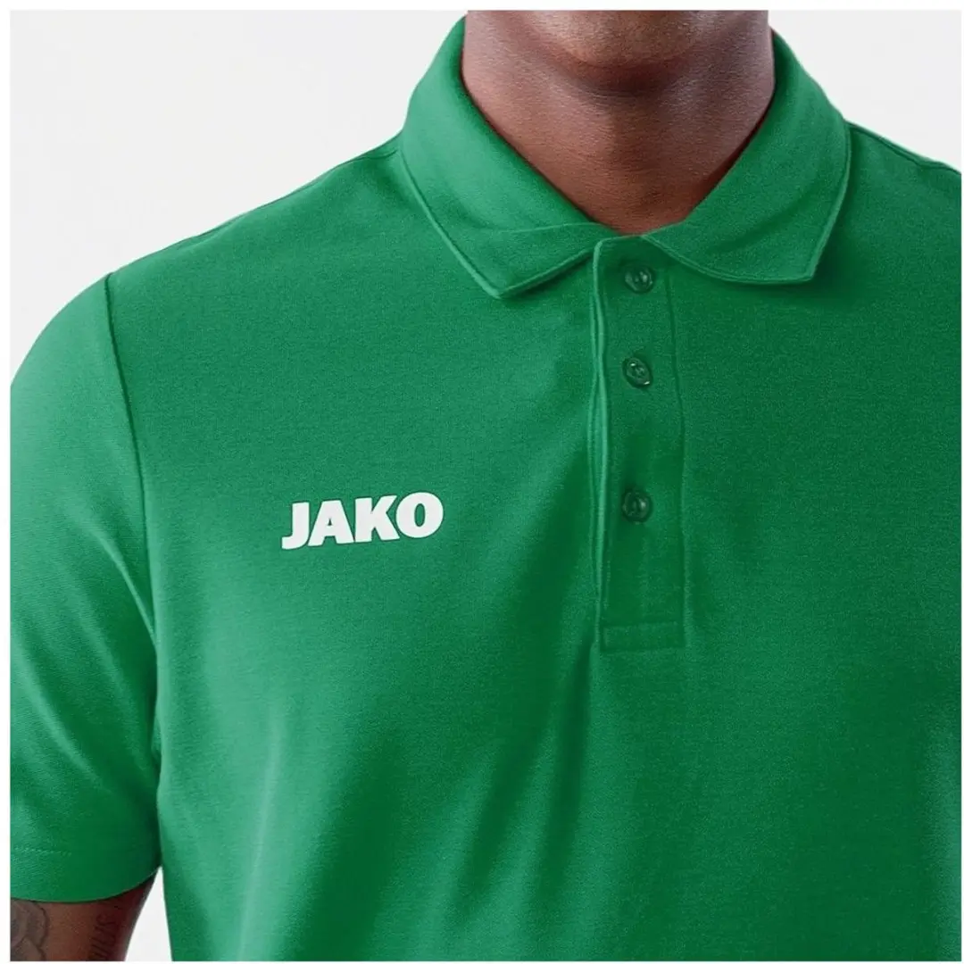 JAKO Base Polo Heren - Sportgroen 3XL