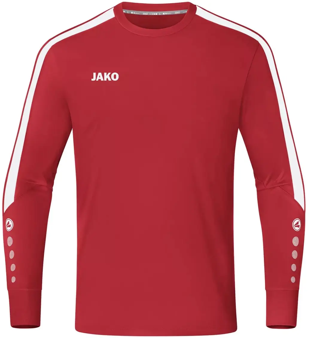 JAKO Power Keepersshirt Senior - Maat S - Rood/Wit