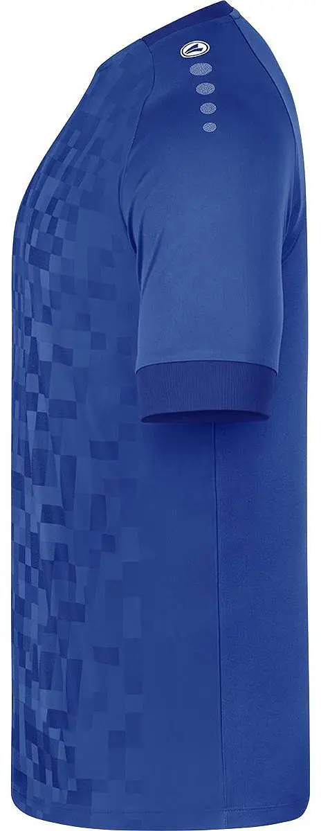 JAKO Pixel Shirt Korte Mouw Kinderen - Maat 152 Royal