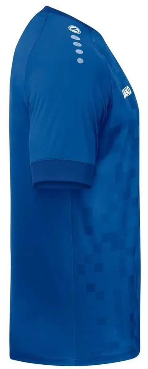 JAKO Pixel Shirt Korte Mouw Kinderen - Maat 152 Royal