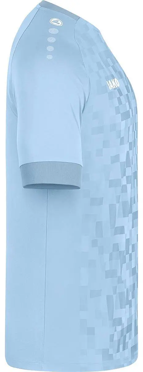 JAKO Pixel Shirt Korte Mouw Kinderen 152 - Lichtblauw