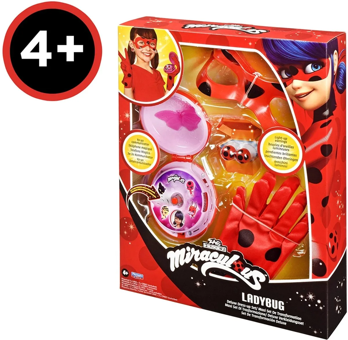 Bandai Miraculous Ladybug Transformatie Verkleedset - Meerkleurig