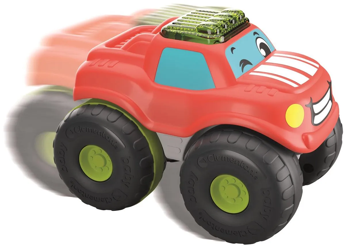 Clementoni Stunt Wheels Pick-up Truck 17538 - Rood