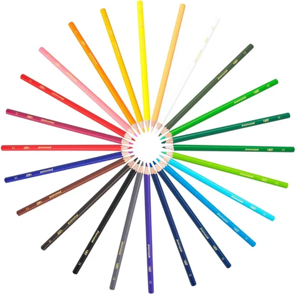 Bic Kids Aquacouleur Aquarelpotloden - 24 Stuks Multicolor - afbeelding 6 van 6