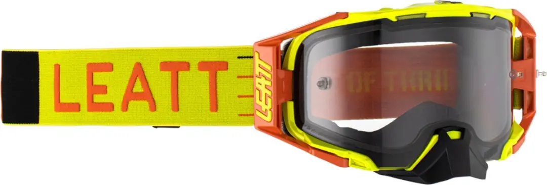 Leatt Velocity 6.5 Lichtgeel Oranje Crossbril -