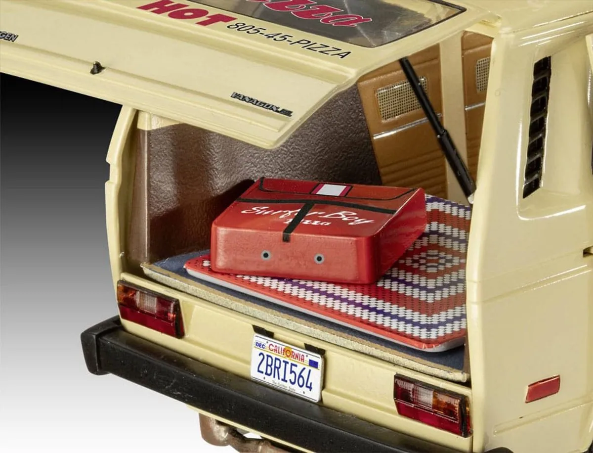 Revell 07725 Stranger Things Surfer Boy Argyle VW T3 Pizza Bus - 1:25 - 84 Onderdelen