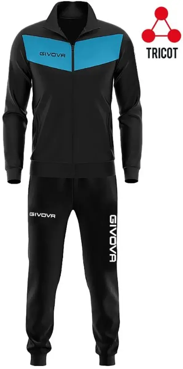 Givova Visa Trainingspak S - Zwart