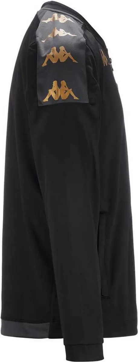 Kappa Giulio Half-Zip Sweatshirt - Zwart L