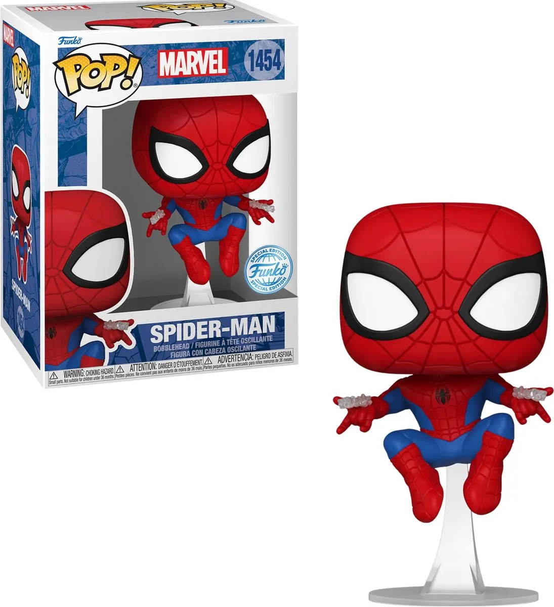 Funko Pop! Marvel Spider-Man #1454 - Gamestop Exclusive - Multi