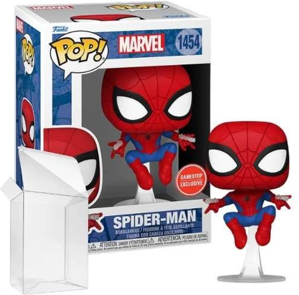 Funko Pop! Marvel Spider-Man #1454 - Gamestop Exclusive - Multi