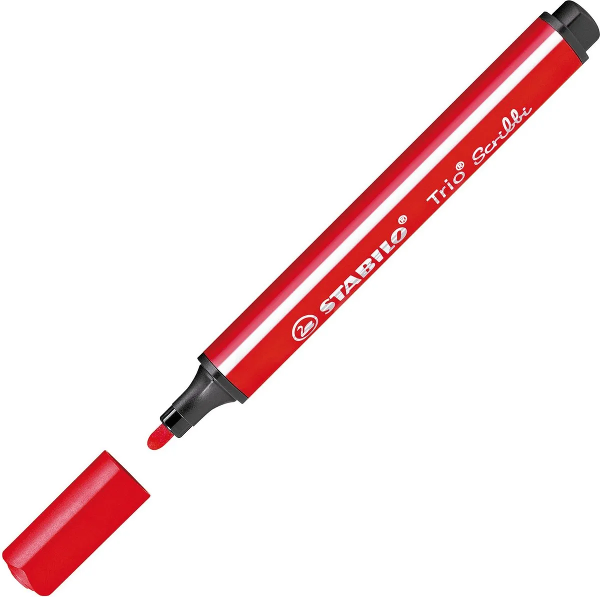 STABILO Trio Scribbi Viltstift Rood