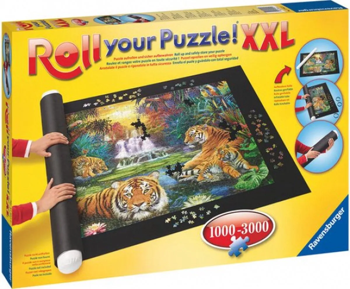 Ravensburger Roll Your Puzzle XXL 3000 Stuks - Geel - afbeelding 6 van 6