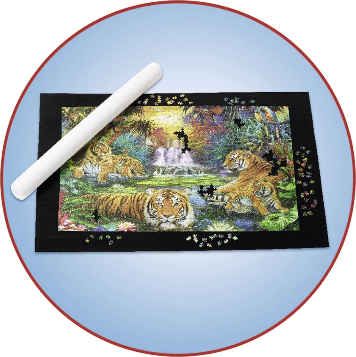 Ravensburger Roll Your Puzzle XXL 3000 Stuks - Geel