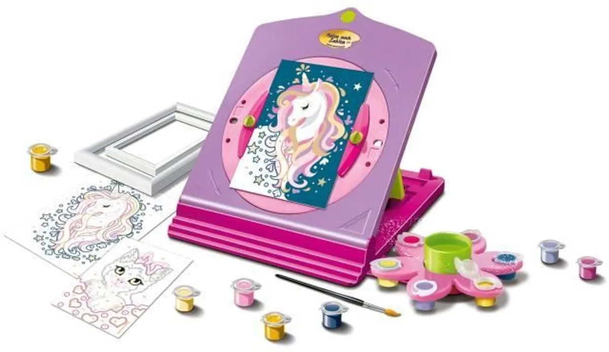 Ravensburger CreArt Atelier Schilderen op Nummer 25574 - Goud/Paars/Roze