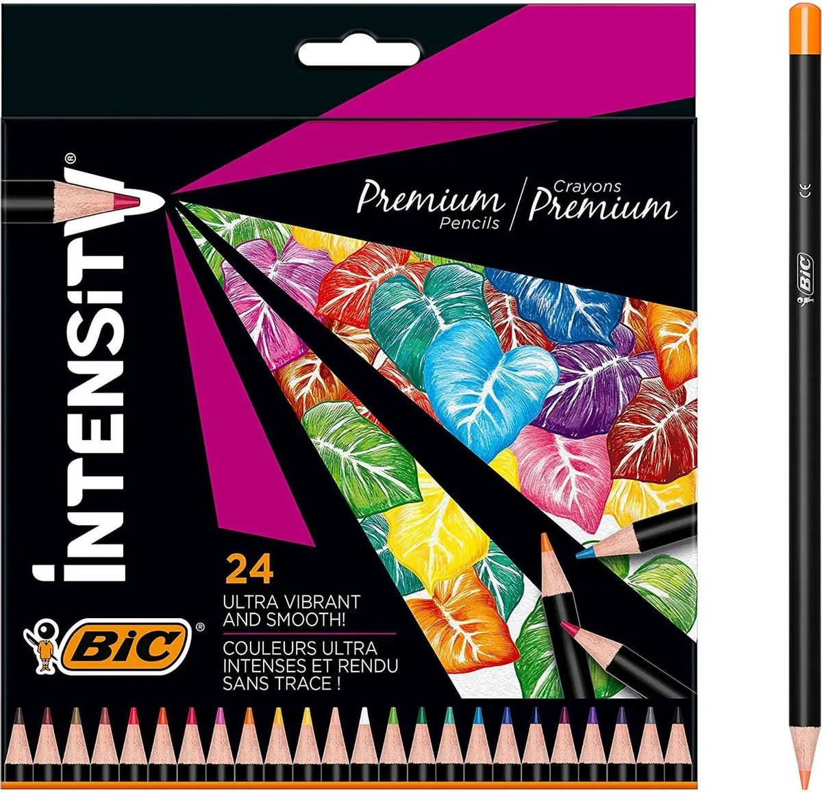 BIC Intensity Premium Kleurpotloden 24 Stuks - Meerkleurig