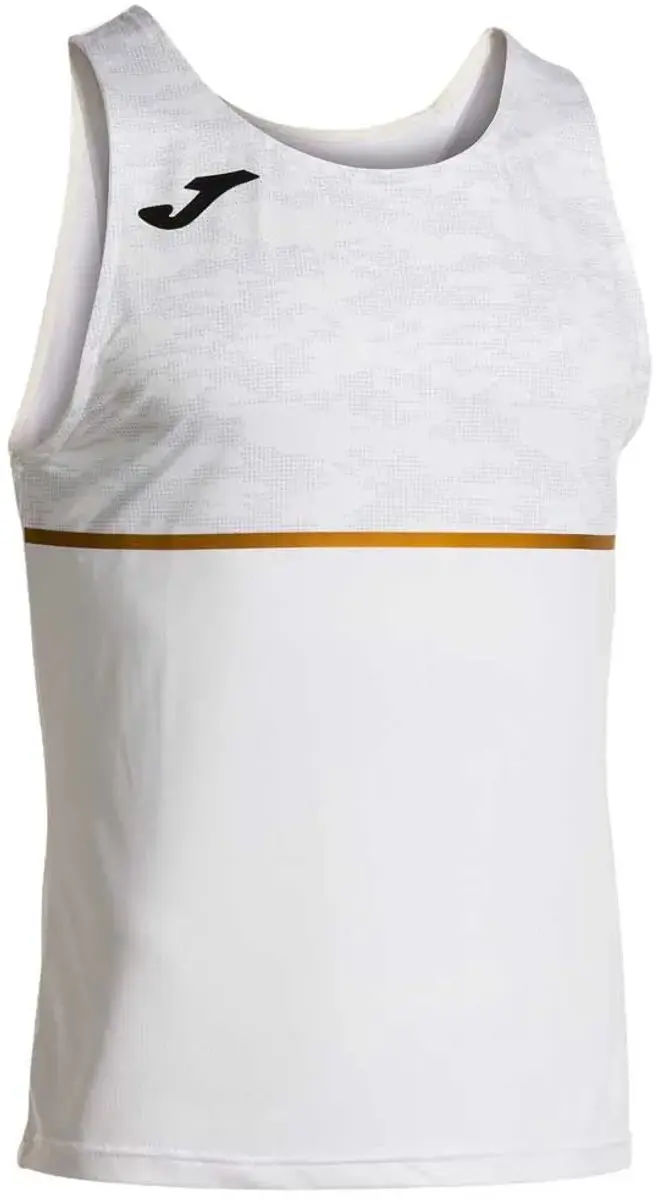 Joma Record III Mouwloos T-shirt M - Wit