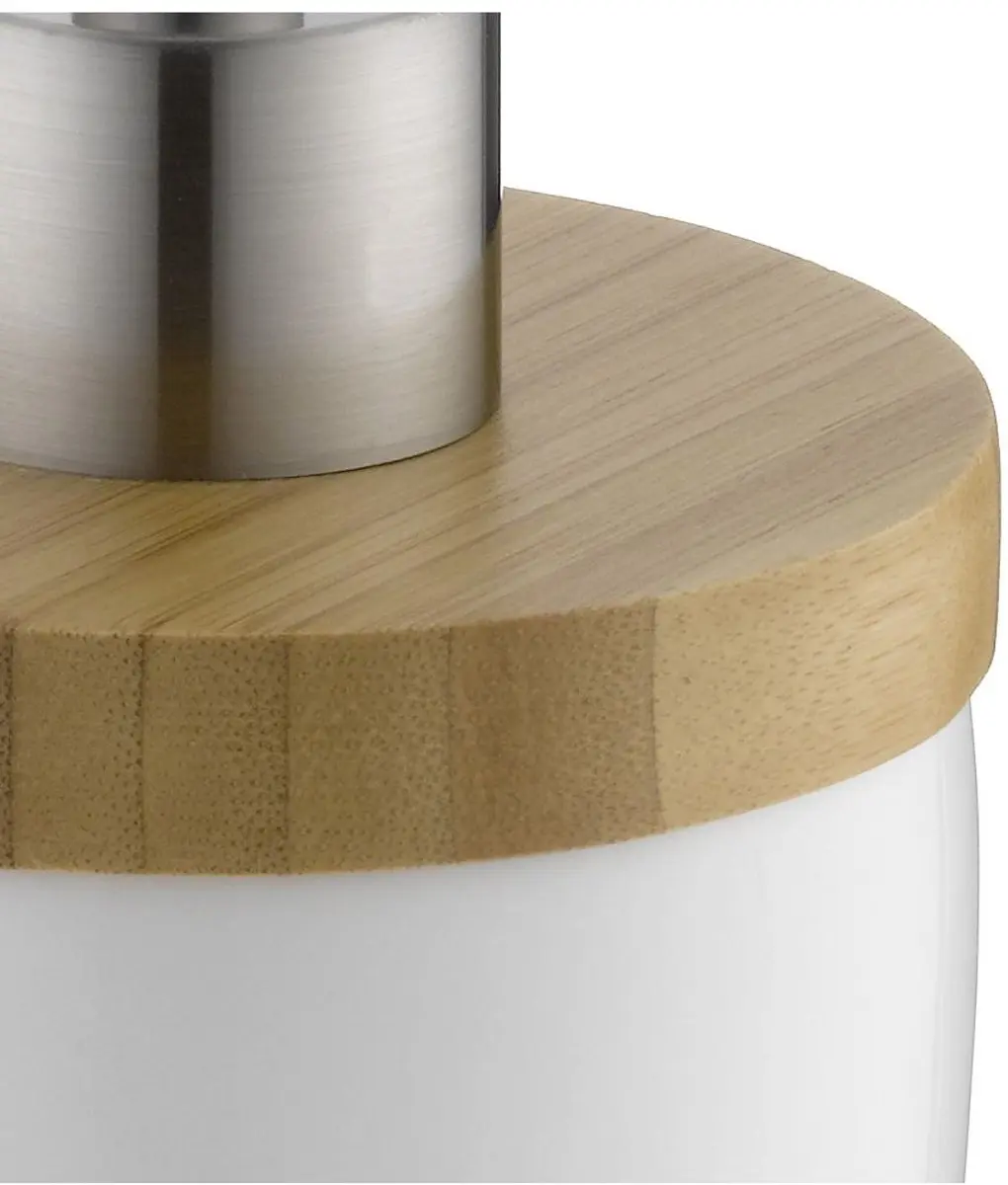 Kela Natura Zeepdispenser 0.35L - Wit - afbeelding 3 van 6