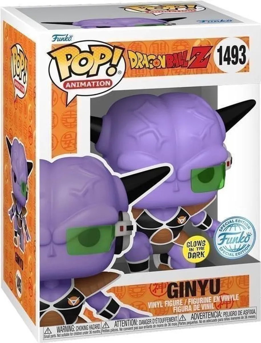 Funko Pop Animation Dragon Ball Z Ginyu Glow in the Dark #1493