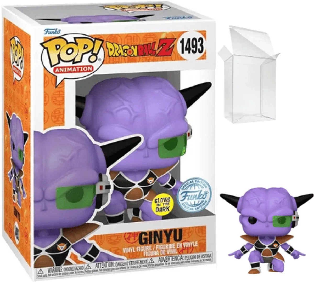 Funko Pop Animation Dragon Ball Z Ginyu Glow in the Dark #1493 - afbeelding 6 van 6