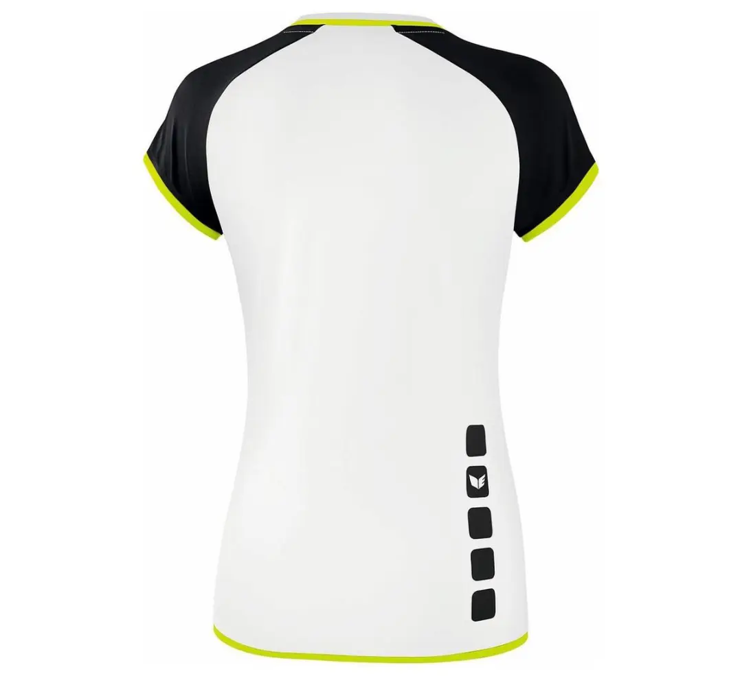 Erima Sportshirt 38 - Wit/Zwart/Lime Geel