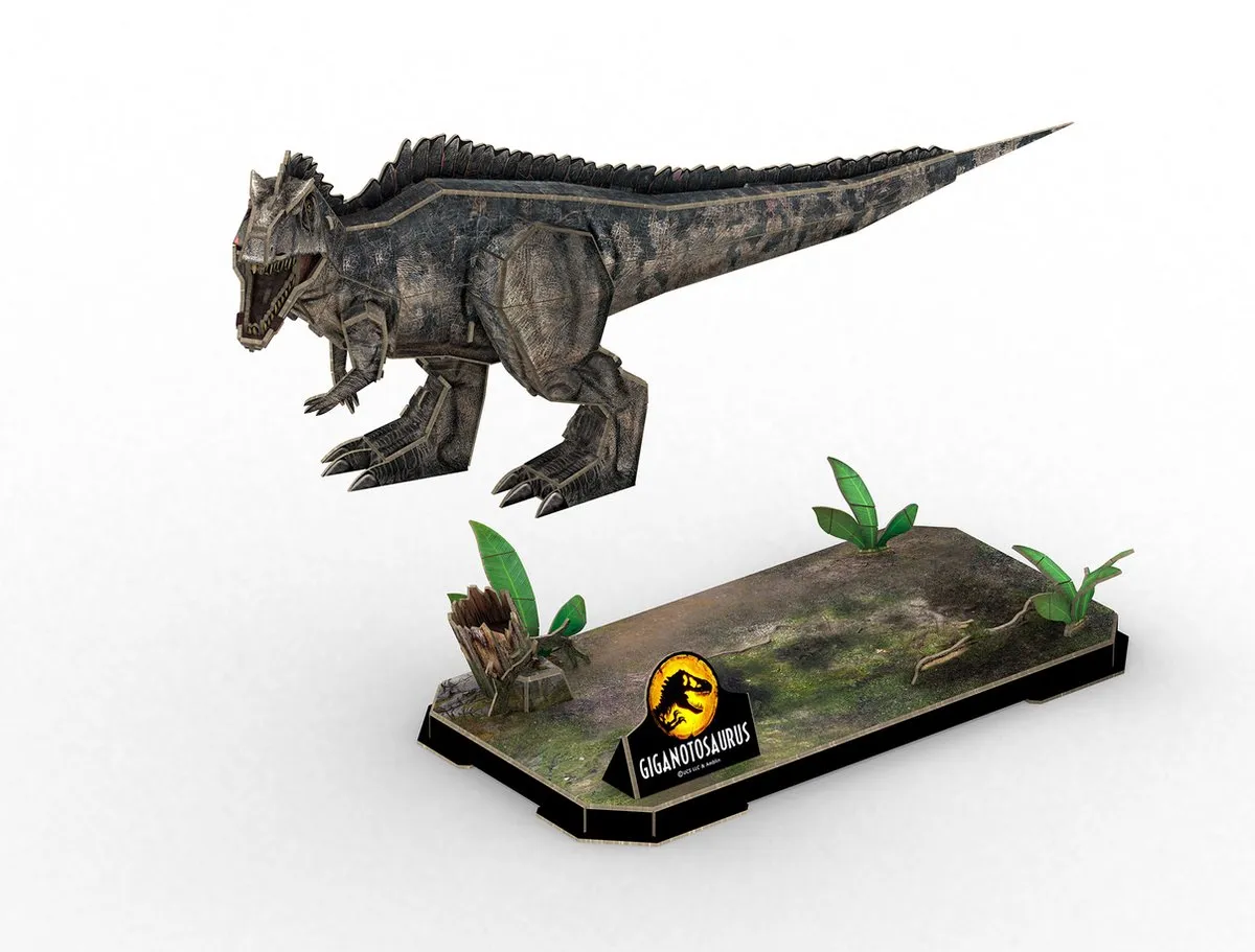Revell Jurassic World Dominion Dinosaur 3D Puzzel 50 Stuks - Multi