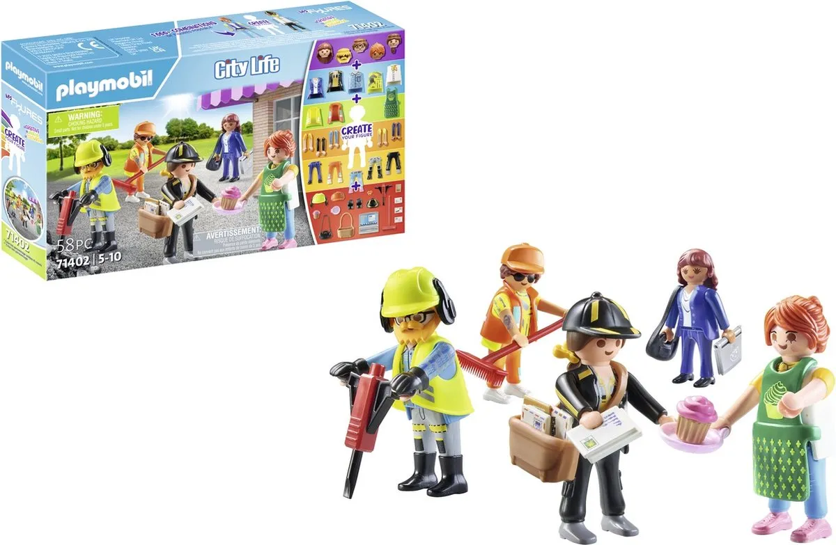 Playmobil My Figures City Life 71402 - Multicolor - afbeelding 6 van 6