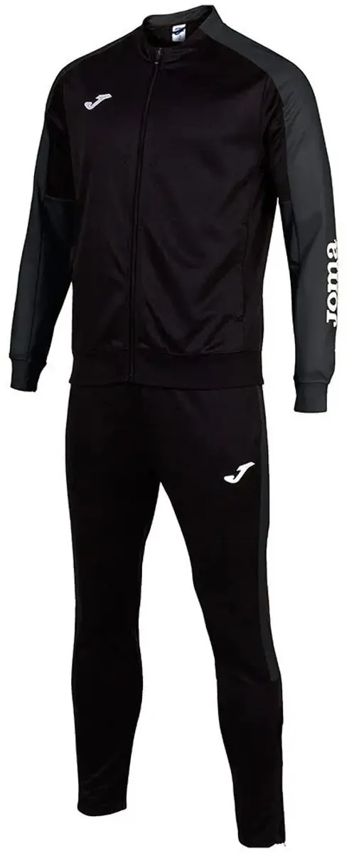 Joma Eco Championship Polyesterpak Kinderen 116 - Zwart/Antraciet