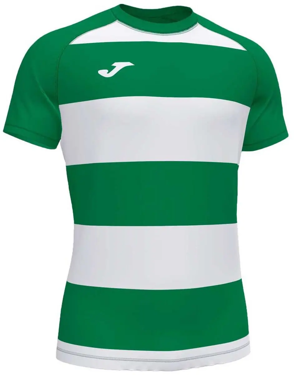 Joma Prorugby Ii T-shirt Met Korte Mouwen Groen,Wit 7-10 Years Kinderen
