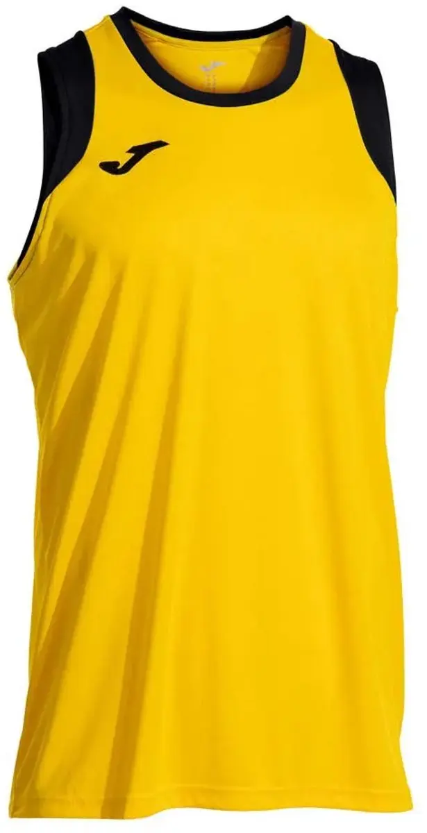 Joma Cancha Mouwloos T-shirt Geel L Man